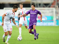 Danilo Cataldi of ACF Fiorentina during the Serie A Enilive match between ACF Fiorentina and AC Monza at Stadio Artemio Franchi on September...