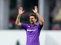 Danilo Cataldi of ACF Fiorentina looks dejected during the Serie A Enilive match between ACF Fiorentina and AC Monza at Stadio Artemio Franc...