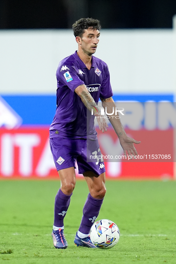 Danilo Cataldi of ACF Fiorentina during the Serie A Enilive match between ACF Fiorentina and AC Monza at Stadio Artemio Franchi on September...