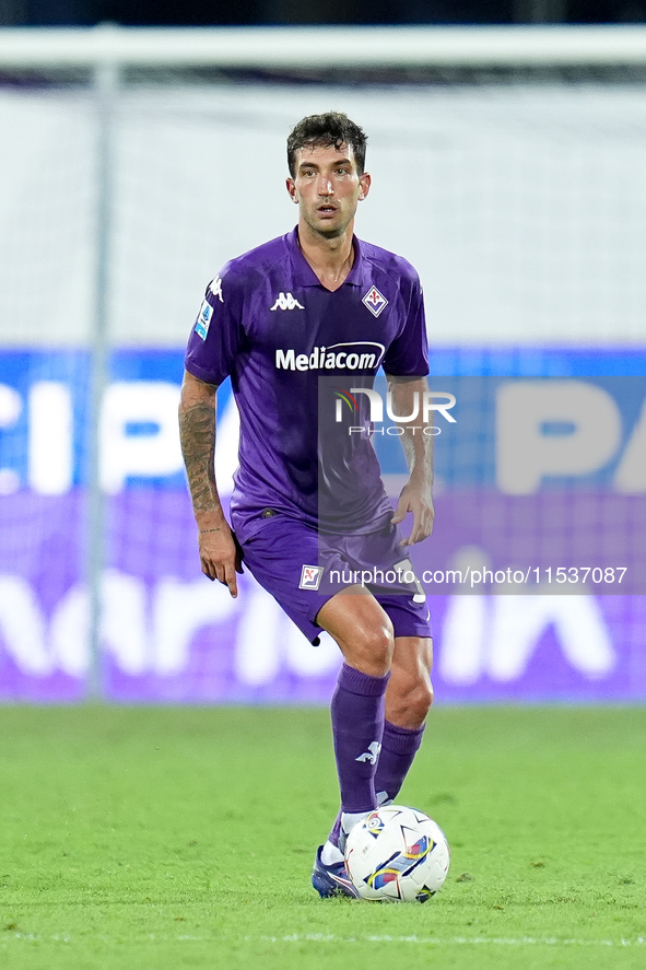 Danilo Cataldi of ACF Fiorentina during the Serie A Enilive match between ACF Fiorentina and AC Monza at Stadio Artemio Franchi on September...