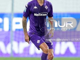 Danilo Cataldi of ACF Fiorentina during the Serie A Enilive match between ACF Fiorentina and AC Monza at Stadio Artemio Franchi on September...