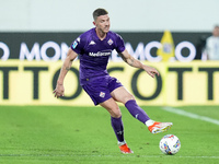 Robin Gosens of ACF Fiorentina during the Serie A Enilive match between ACF Fiorentina and AC Monza at Stadio Artemio Franchi on September 0...