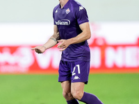 Robin Gosens of ACF Fiorentina during the Serie A Enilive match between ACF Fiorentina and AC Monza at Stadio Artemio Franchi on September 0...