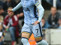 Tottenham Hotspur's Son Heung-Min during the Premier League match between Newcastle United and Tottenham Hotspur at St. James's Park in Newc...