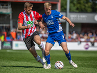 Harry Charsley of Oldham Athletic during the Vanarama National League match between Altrincham and Oldham Athletic at Moss Lane in Altrincha...