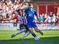 Oldham Athletic's Josh Lundstram during the Vanarama National League match between Altrincham and Oldham Athletic at Moss Lane in Altrincham...