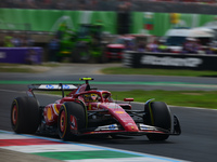 Carlos Sainz of Scuderia Ferrari drives his single-seater during the race of the Italian GP, the 16th round of the Formula 1 World Champions...