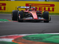 Carlos Sainz of Scuderia Ferrari drives his single-seater during the race of the Italian GP, the 16th round of the Formula 1 World Champions...