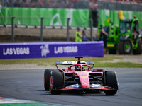 Charles Leclerc of Scuderia Ferrari drives his single-seater during the race of the Italian GP, the 16th round of the Formula 1 World Champi...