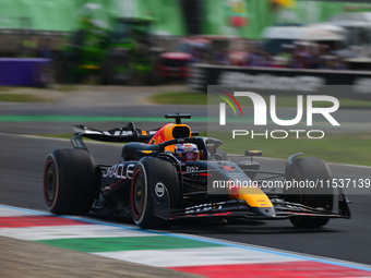 Max Verstappen of Red Bull Racing Honda drives his single-seater during the race of the Italian GP, the 16th round of the Formula 1 World Ch...