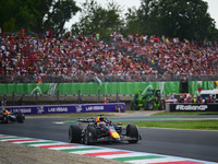 Max Verstappen of Red Bull Racing Honda drives his single-seater during the race of the Italian GP, the 16th round of the Formula 1 World Ch...