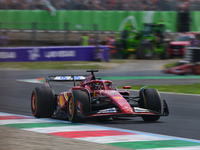 Charles Leclerc of Scuderia Ferrari drives his single-seater during the race of the Italian GP, the 16th round of the Formula 1 World Champi...