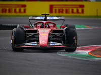 Charles Leclerc of Scuderia Ferrari drives his single-seater during the race of the Italian GP, the 16th round of the Formula 1 World Champi...