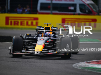 Max Verstappen of Red Bull Racing Honda drives his single-seater during the race of the Italian GP, the 16th round of the Formula 1 World Ch...