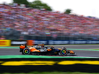 Oscar Piastri of the McLaren F1 Team drives his single-seater during the race of the Italian GP, the 16th round of the Formula 1 World Champ...