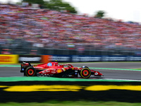 Carlos Sainz of Scuderia Ferrari drives his single-seater during the race of the Italian GP, the 16th round of the Formula 1 World Champions...