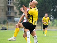 Michal Pazdan plays in a game between Wieczysta Krakow and Pogon Grodzisk Mazowiecki in Krakow, Poland, on September 1, 2024. Polish footbal...