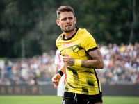 Goku Roman plays in a game between Wieczysta Krakow and Pogon Grodzisk Mazowiecki in Krakow, Poland, on September 1, 2024. Polish football s...