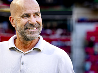 PSV trainer Peter Bosz during the match between PSV and Go Ahead Eagles at the Philips Stadium for the Dutch Eredivisie 4th round season 202...