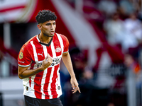 PSV player Ricardo Pepi during the match PSV vs. Go Ahead Eagles at the Philips Stadium for the Dutch Eredivisie 4th round season 2024-2025...