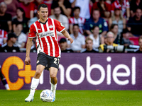 PSV player Hirving Lozano plays during the match PSV vs. Go Ahead Eagles at the Philips Stadium for the Dutch Eredivisie 4th round season 20...