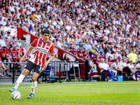 PSV player Richard Ledezma during the match between PSV and Go Ahead Eagles at the Philips Stadium for the Dutch Eredivisie 4th round season...