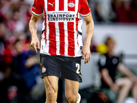 PSV player Guus Til during the match PSV vs. Go Ahead Eagles at the Philips Stadium for the Dutch Eredivisie 4th round season 2024-2025 in E...