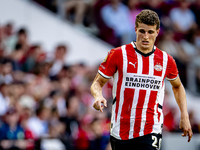 PSV player Guus Til during the match PSV vs. Go Ahead Eagles at the Philips Stadium for the Dutch Eredivisie 4th round season 2024-2025 in E...