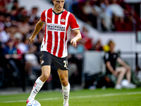 PSV player Guus Til during the match PSV vs. Go Ahead Eagles at the Philips Stadium for the Dutch Eredivisie 4th round season 2024-2025 in E...