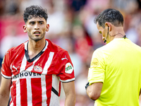 PSV player Ricardo Pepi during the match PSV vs. Go Ahead Eagles at the Philips Stadium for the Dutch Eredivisie 4th round season 2024-2025...