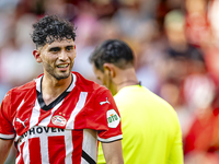 PSV player Ricardo Pepi during the match PSV vs. Go Ahead Eagles at the Philips Stadium for the Dutch Eredivisie 4th round season 2024-2025...