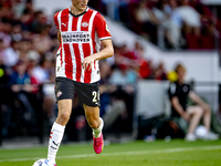 PSV player Guus Til during the match PSV vs. Go Ahead Eagles at the Philips Stadium for the Dutch Eredivisie 4th round season 2024-2025 in E...