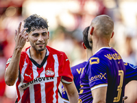 PSV player Ricardo Pepi during the match PSV vs. Go Ahead Eagles at the Philips Stadium for the Dutch Eredivisie 4th round season 2024-2025...