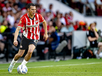 PSV player Hirving Lozano plays during the match PSV vs. Go Ahead Eagles at the Philips Stadium for the Dutch Eredivisie 4th round season 20...