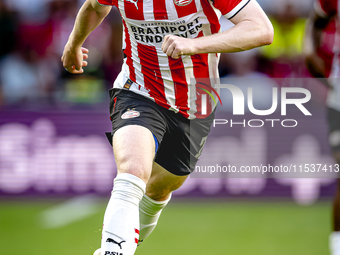 PSV player Jerdy Schouten during the match PSV vs. Go Ahead Eagles at the Philips Stadium for the Dutch Eredivisie 4th round season 2024-202...