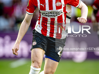 PSV player Jerdy Schouten during the match PSV vs. Go Ahead Eagles at the Philips Stadium for the Dutch Eredivisie 4th round season 2024-202...