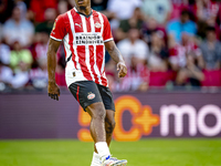 PSV player Ryan Flamingo during the match PSV vs. Go Ahead Eagles at the Philips Stadium for the Dutch Eredivisie 4th round season 2024-2025...