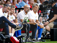 PSV trainer Peter Bosz during the match between PSV and Go Ahead Eagles at the Philips Stadium for the Dutch Eredivisie 4th round season 202...