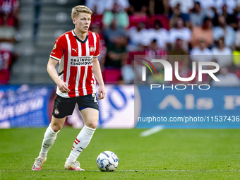 PSV player Jerdy Schouten during the match PSV vs. Go Ahead Eagles at the Philips Stadium for the Dutch Eredivisie 4th round season 2024-202...