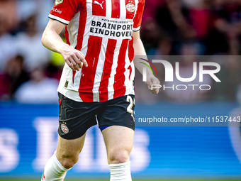 PSV player Jerdy Schouten during the match PSV vs. Go Ahead Eagles at the Philips Stadium for the Dutch Eredivisie 4th round season 2024-202...