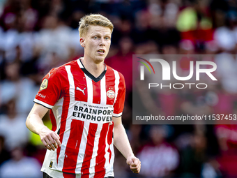 PSV player Jerdy Schouten during the match PSV vs. Go Ahead Eagles at the Philips Stadium for the Dutch Eredivisie 4th round season 2024-202...