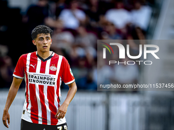 PSV player Richard Ledezma during the match between PSV and Go Ahead Eagles at the Philips Stadium for the Dutch Eredivisie 4th round season...