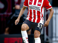 PSV player Richard Ledezma during the match between PSV and Go Ahead Eagles at the Philips Stadium for the Dutch Eredivisie 4th round season...