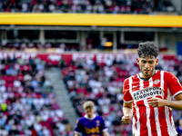 PSV player Ricardo Pepi during the match between PSV and Go Ahead Eagles at the Philips Stadium for the Dutch Eredivisie 4th round season 20...