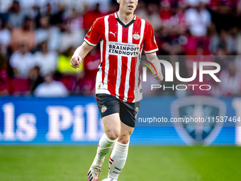 PSV player Jerdy Schouten during the match PSV vs. Go Ahead Eagles at the Philips Stadium for the Dutch Eredivisie 4th round season 2024-202...