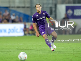 Edoardo Bove of ACF Fiorentina during the Serie A Enilive match between ACF Fiorentina and AC Monza at Stadio Artemio Franchi on September 0...