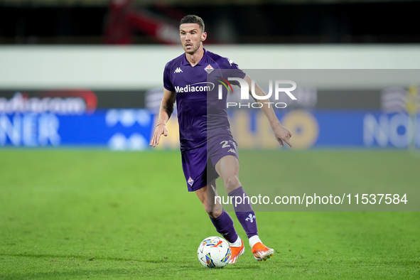 Robin Gosens of ACF Fiorentina during the Serie A Enilive match between ACF Fiorentina and AC Monza at Stadio Artemio Franchi on September 0...