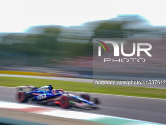 Daniel Ricciardo of Australia drives the (03) Visa Cash App RB Formula One Team VCARB 01 during the Race of the Formula 1 Pirelli Gran Premi...