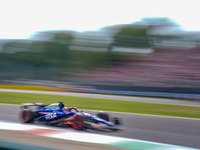 Daniel Ricciardo of Australia drives the (03) Visa Cash App RB Formula One Team VCARB 01 during the Race of the Formula 1 Pirelli Gran Premi...