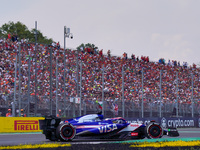 Daniel Ricciardo of Australia drives the (03) Visa Cash App RB Formula One Team VCARB 01 during the Race of the Formula 1 Pirelli Gran Premi...